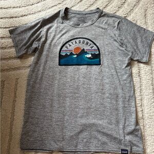 Patagonia Gray Kids T-Shirt
